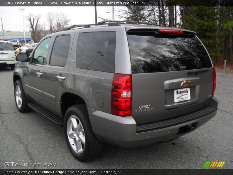 Graystone Metallic / Dark Titanium/Light Titanium 2007 Chevrolet Tahoe LTZ 4x4