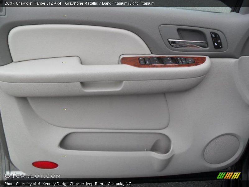 Graystone Metallic / Dark Titanium/Light Titanium 2007 Chevrolet Tahoe LTZ 4x4