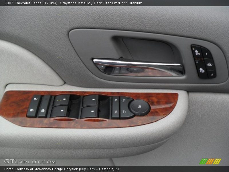Graystone Metallic / Dark Titanium/Light Titanium 2007 Chevrolet Tahoe LTZ 4x4
