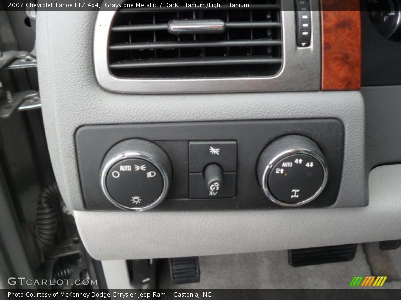 Graystone Metallic / Dark Titanium/Light Titanium 2007 Chevrolet Tahoe LTZ 4x4