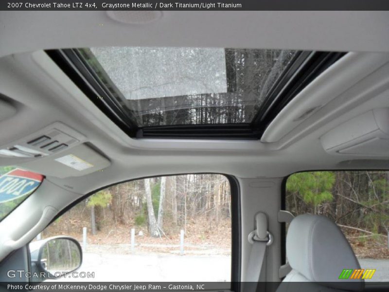 Graystone Metallic / Dark Titanium/Light Titanium 2007 Chevrolet Tahoe LTZ 4x4