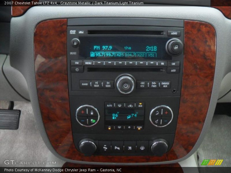Graystone Metallic / Dark Titanium/Light Titanium 2007 Chevrolet Tahoe LTZ 4x4