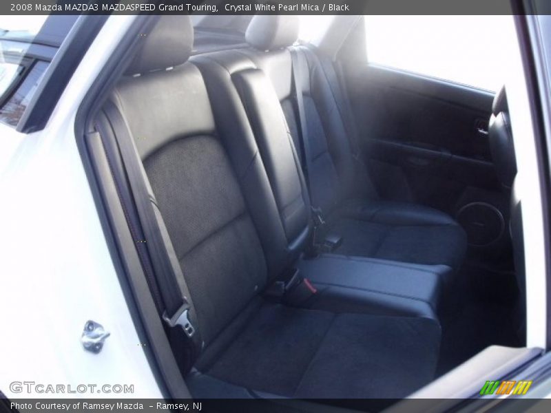 Crystal White Pearl Mica / Black 2008 Mazda MAZDA3 MAZDASPEED Grand Touring
