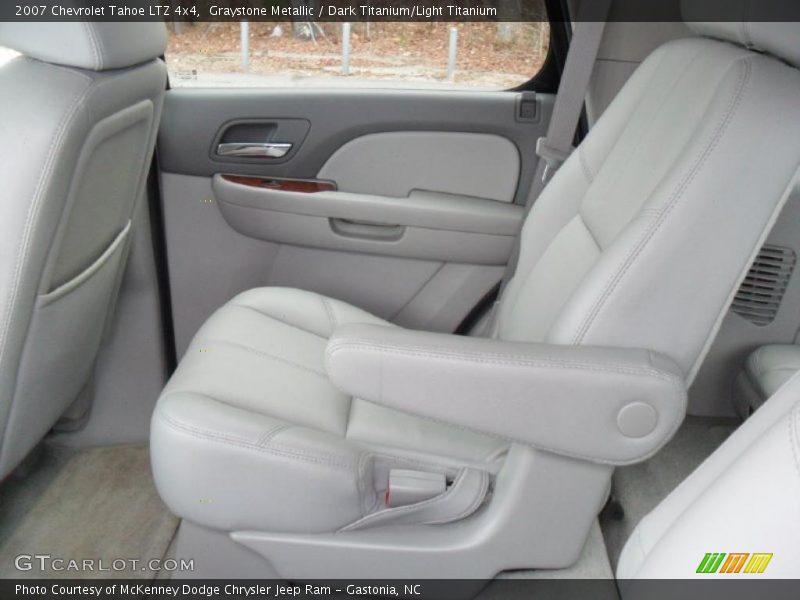 Graystone Metallic / Dark Titanium/Light Titanium 2007 Chevrolet Tahoe LTZ 4x4