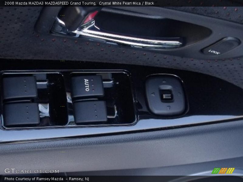 Crystal White Pearl Mica / Black 2008 Mazda MAZDA3 MAZDASPEED Grand Touring