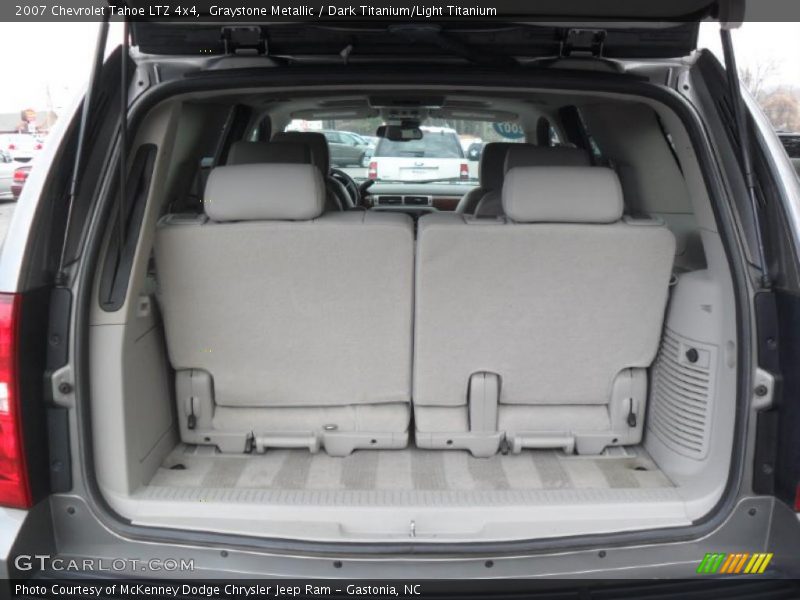Graystone Metallic / Dark Titanium/Light Titanium 2007 Chevrolet Tahoe LTZ 4x4