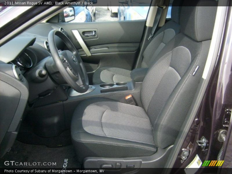 Black Amethyst / Black 2011 Nissan Rogue SV AWD