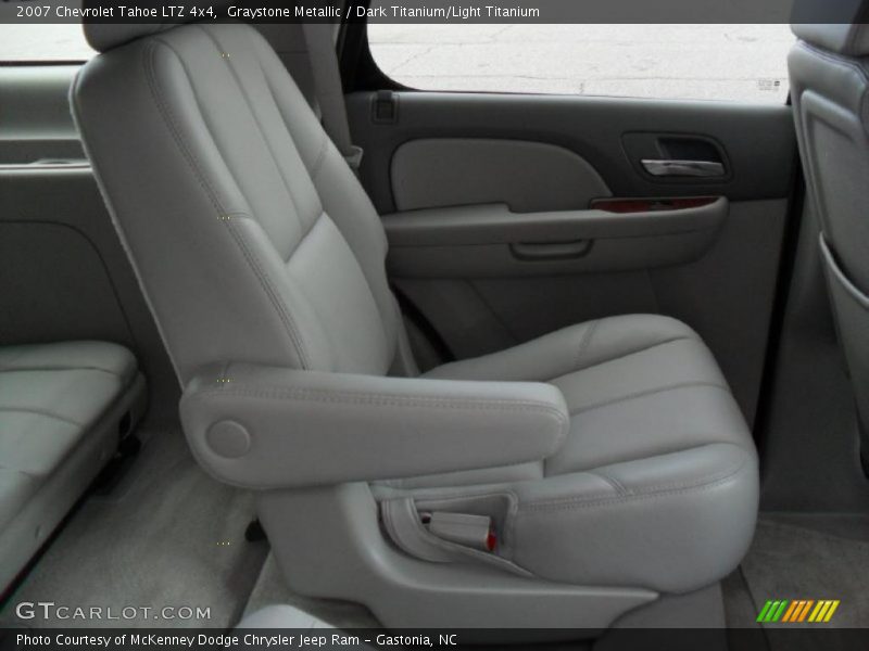 Graystone Metallic / Dark Titanium/Light Titanium 2007 Chevrolet Tahoe LTZ 4x4