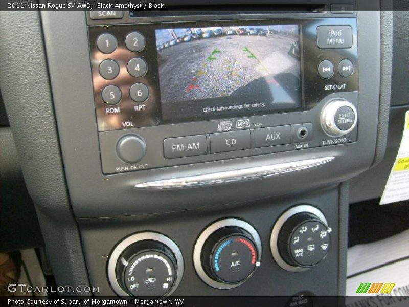 Black Amethyst / Black 2011 Nissan Rogue SV AWD