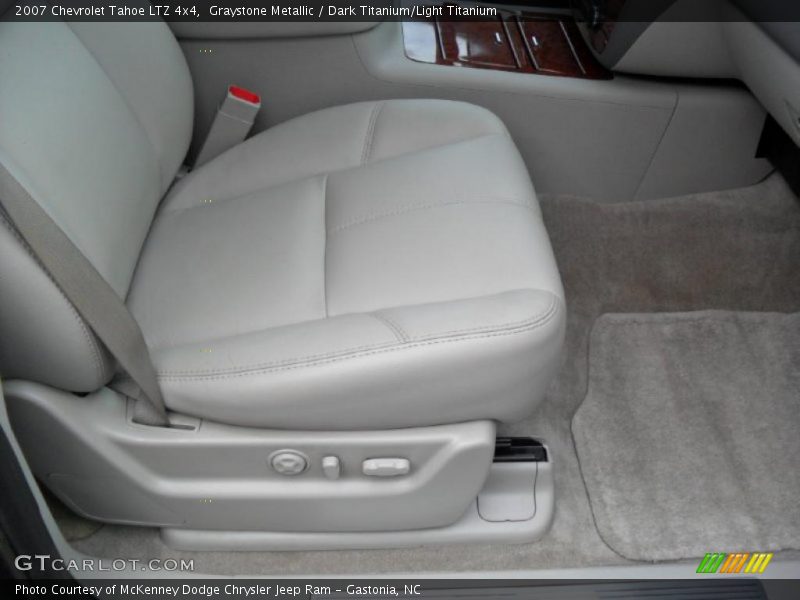 Graystone Metallic / Dark Titanium/Light Titanium 2007 Chevrolet Tahoe LTZ 4x4