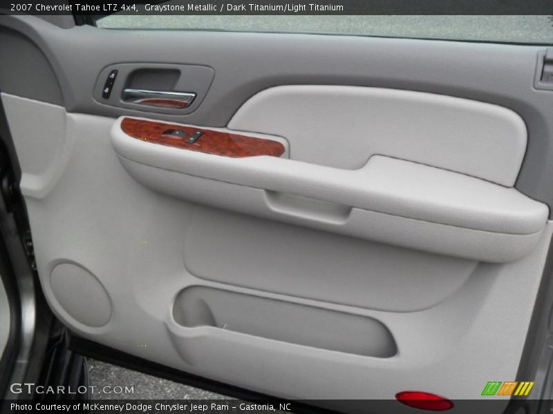 Graystone Metallic / Dark Titanium/Light Titanium 2007 Chevrolet Tahoe LTZ 4x4