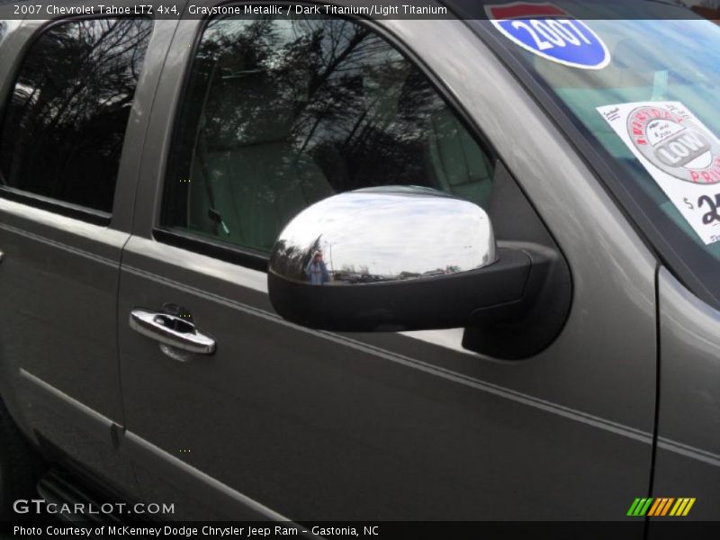 Graystone Metallic / Dark Titanium/Light Titanium 2007 Chevrolet Tahoe LTZ 4x4