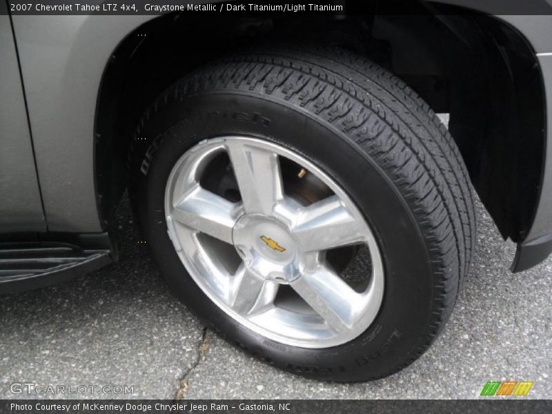 Graystone Metallic / Dark Titanium/Light Titanium 2007 Chevrolet Tahoe LTZ 4x4