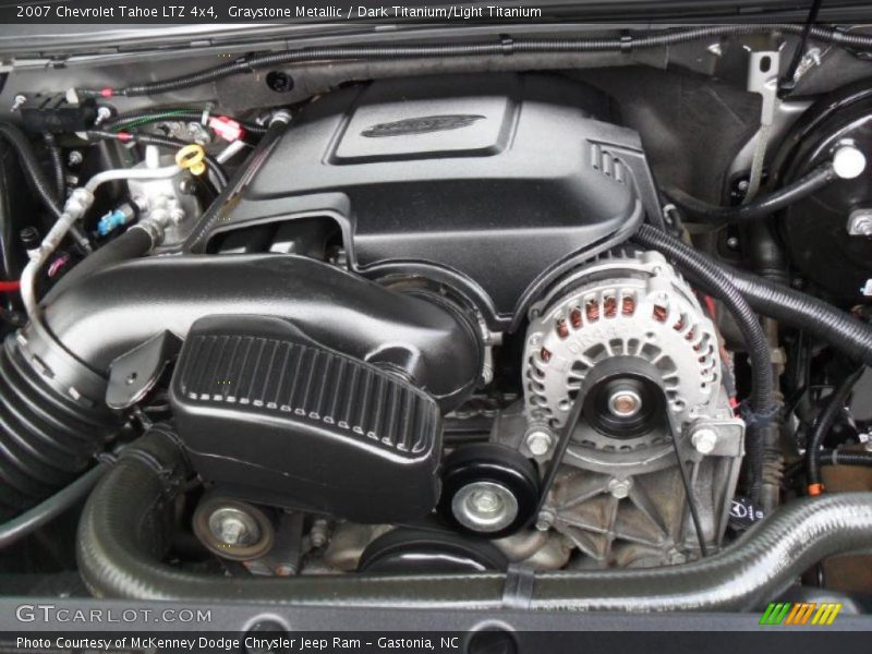 Graystone Metallic / Dark Titanium/Light Titanium 2007 Chevrolet Tahoe LTZ 4x4