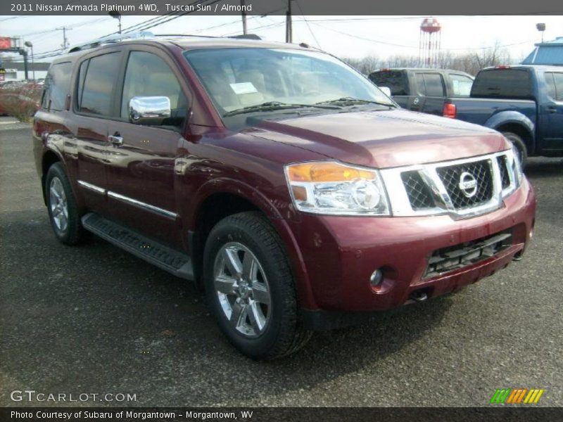 Tuscan Sun / Almond 2011 Nissan Armada Platinum 4WD