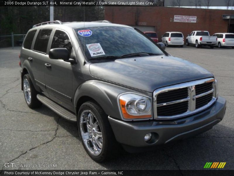 Mineral Gray Metallic / Dark Slate Gray/Light Slate Gray 2006 Dodge Durango SLT 4x4