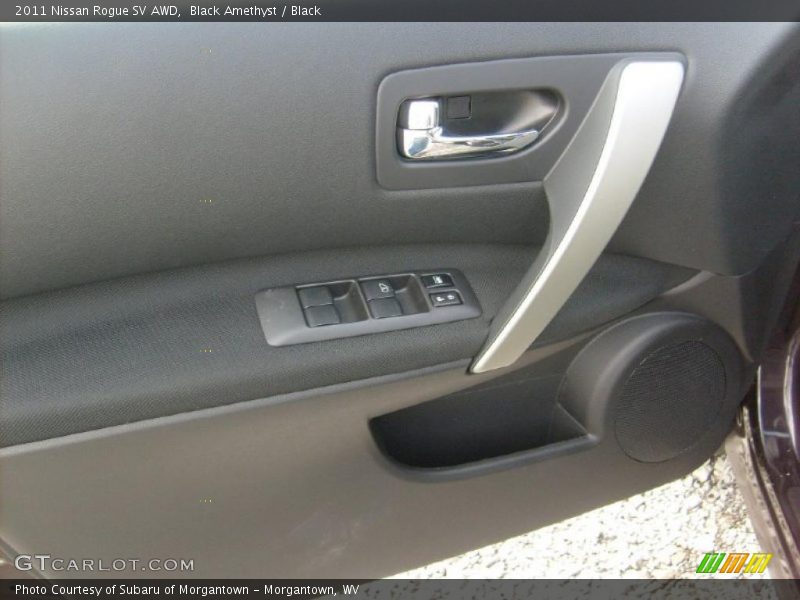 Black Amethyst / Black 2011 Nissan Rogue SV AWD
