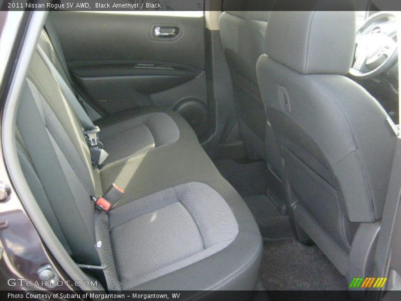 Black Amethyst / Black 2011 Nissan Rogue SV AWD