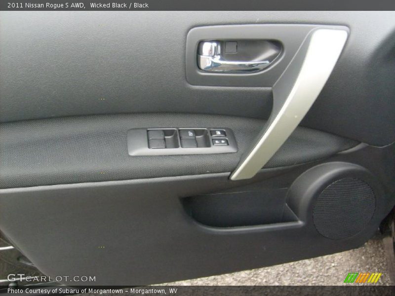 Wicked Black / Black 2011 Nissan Rogue S AWD