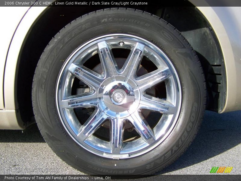 Linen Gold Metallic / Dark Slate Gray/Light Graystone 2006 Chrysler 300 C HEMI