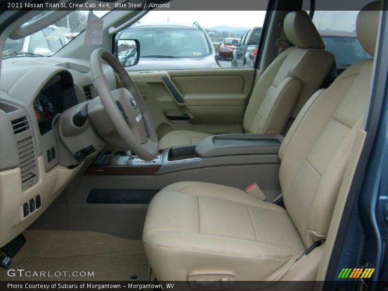  2011 Titan SL Crew Cab 4x4 Almond Interior