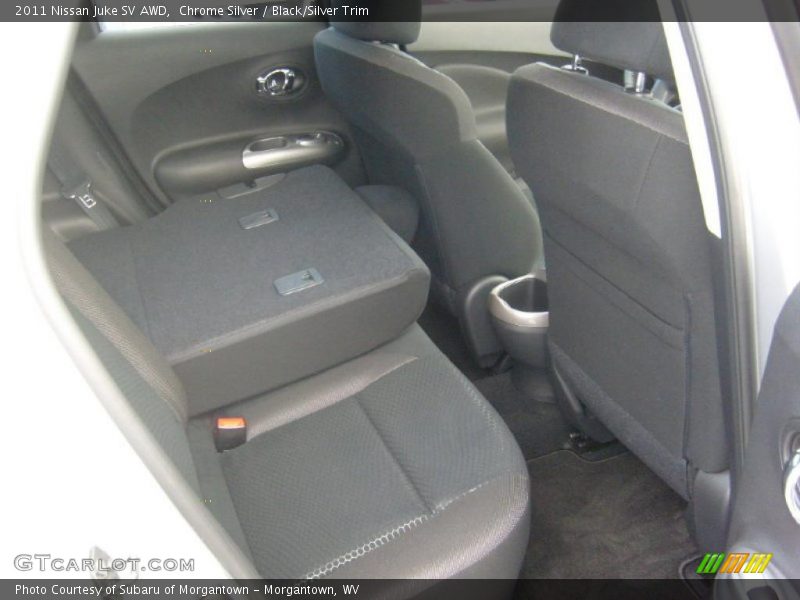 Chrome Silver / Black/Silver Trim 2011 Nissan Juke SV AWD