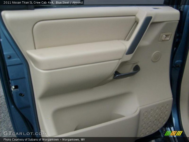 Blue Steel / Almond 2011 Nissan Titan SL Crew Cab 4x4