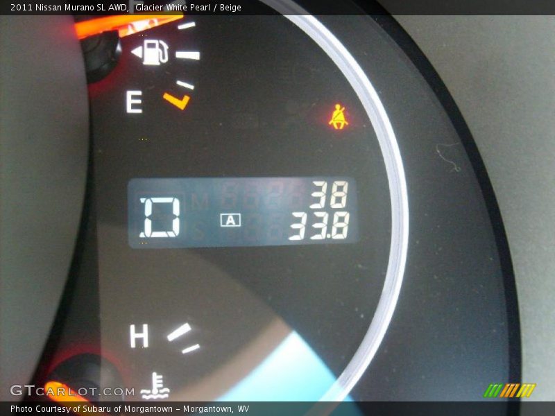 Glacier White Pearl / Beige 2011 Nissan Murano SL AWD