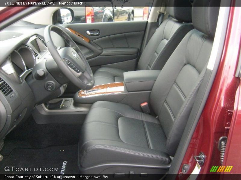  2011 Murano LE AWD Black Interior