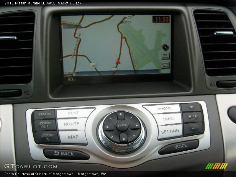 Navigation of 2011 Murano LE AWD