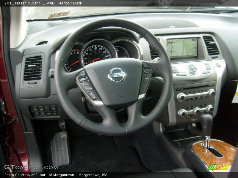 Merlot / Black 2011 Nissan Murano LE AWD