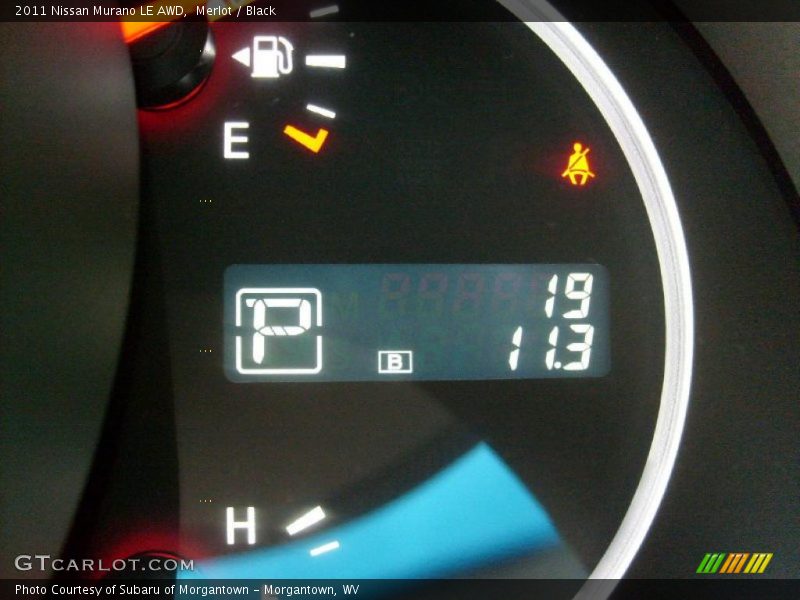 Merlot / Black 2011 Nissan Murano LE AWD