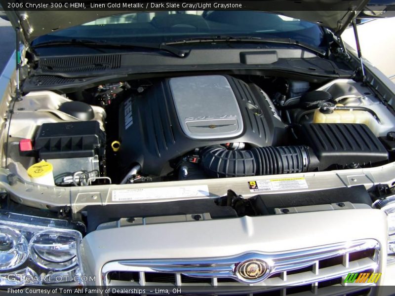 Linen Gold Metallic / Dark Slate Gray/Light Graystone 2006 Chrysler 300 C HEMI