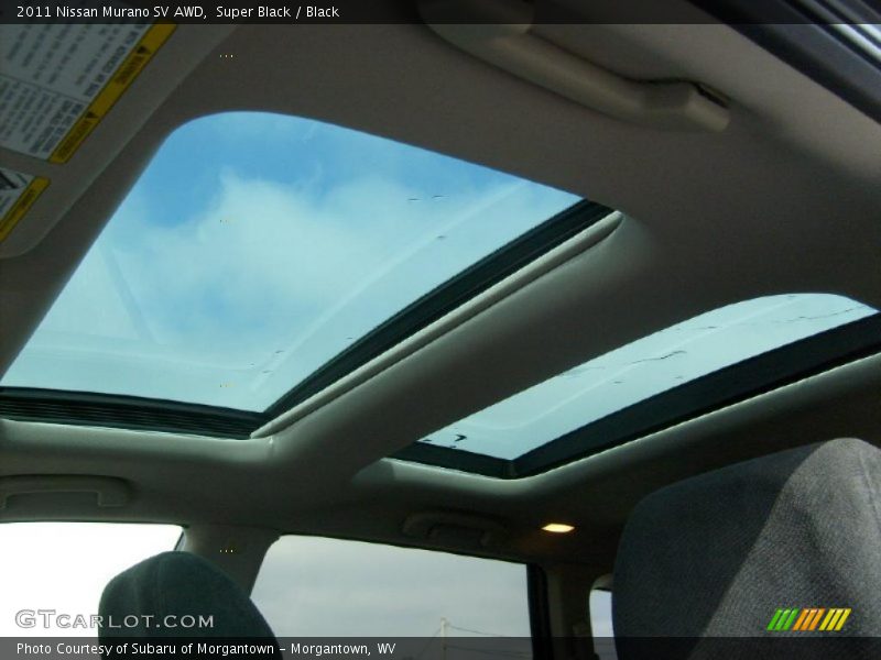 Super Black / Black 2011 Nissan Murano SV AWD