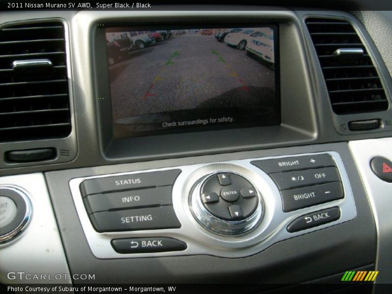 Super Black / Black 2011 Nissan Murano SV AWD