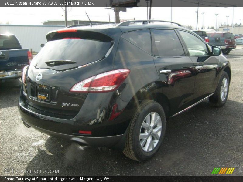 Super Black / Black 2011 Nissan Murano SV AWD
