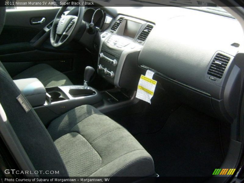 Super Black / Black 2011 Nissan Murano SV AWD