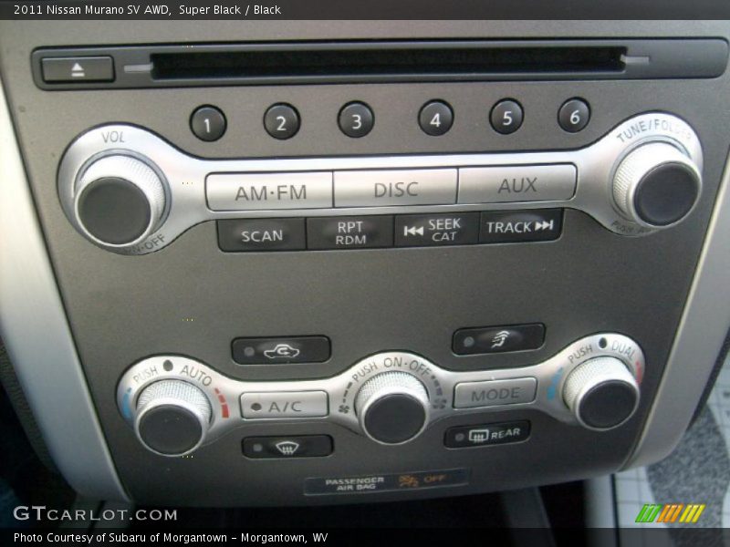 Super Black / Black 2011 Nissan Murano SV AWD