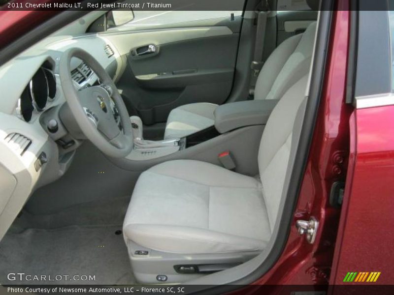 Red Jewel Tintcoat / Titanium 2011 Chevrolet Malibu LT