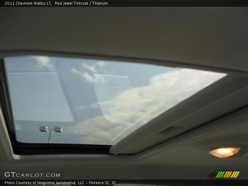 Red Jewel Tintcoat / Titanium 2011 Chevrolet Malibu LT