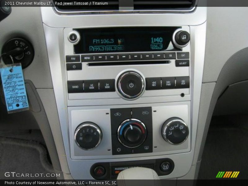 Red Jewel Tintcoat / Titanium 2011 Chevrolet Malibu LT