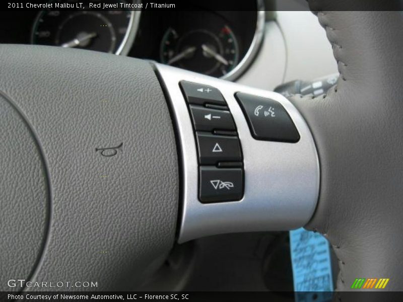 Red Jewel Tintcoat / Titanium 2011 Chevrolet Malibu LT