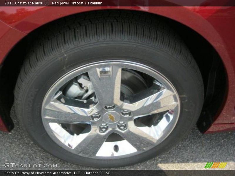 Red Jewel Tintcoat / Titanium 2011 Chevrolet Malibu LT