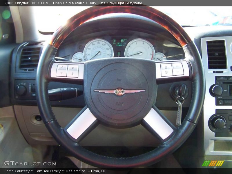 Linen Gold Metallic / Dark Slate Gray/Light Graystone 2006 Chrysler 300 C HEMI