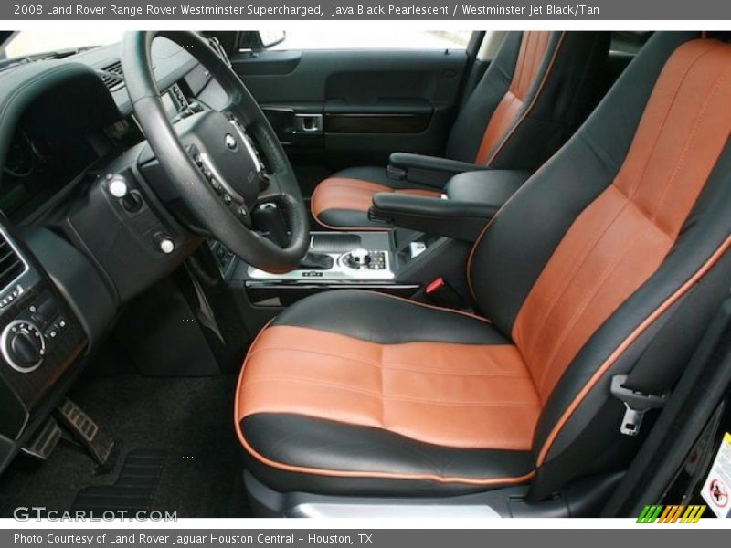  2008 Range Rover Westminster Supercharged Westminster Jet Black/Tan Interior
