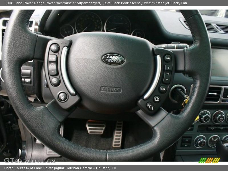  2008 Range Rover Westminster Supercharged Steering Wheel