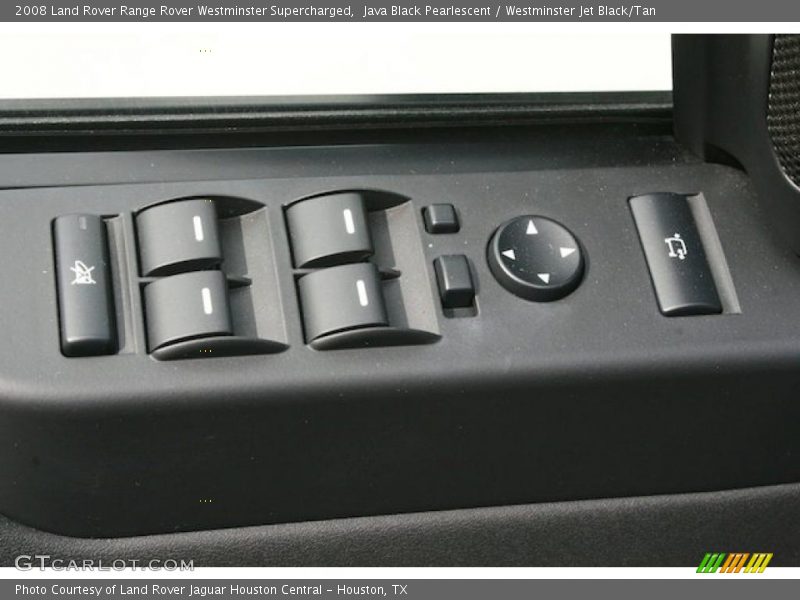 Controls of 2008 Range Rover Westminster Supercharged