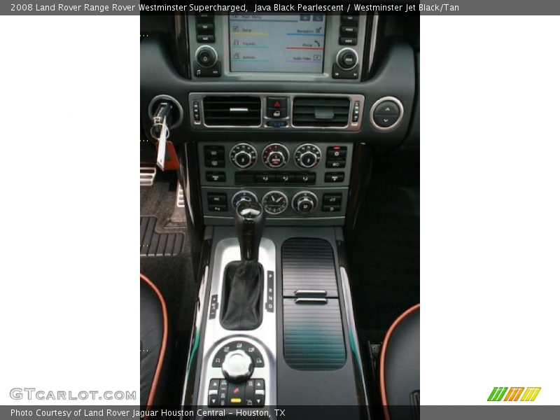 Controls of 2008 Range Rover Westminster Supercharged