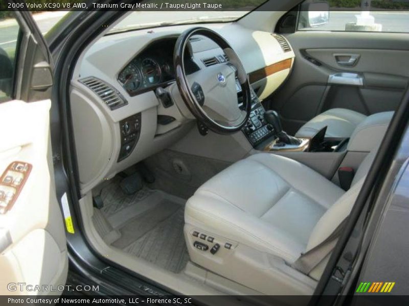 Titanium Gray Metallic / Taupe/Light Taupe 2006 Volvo XC90 V8 AWD