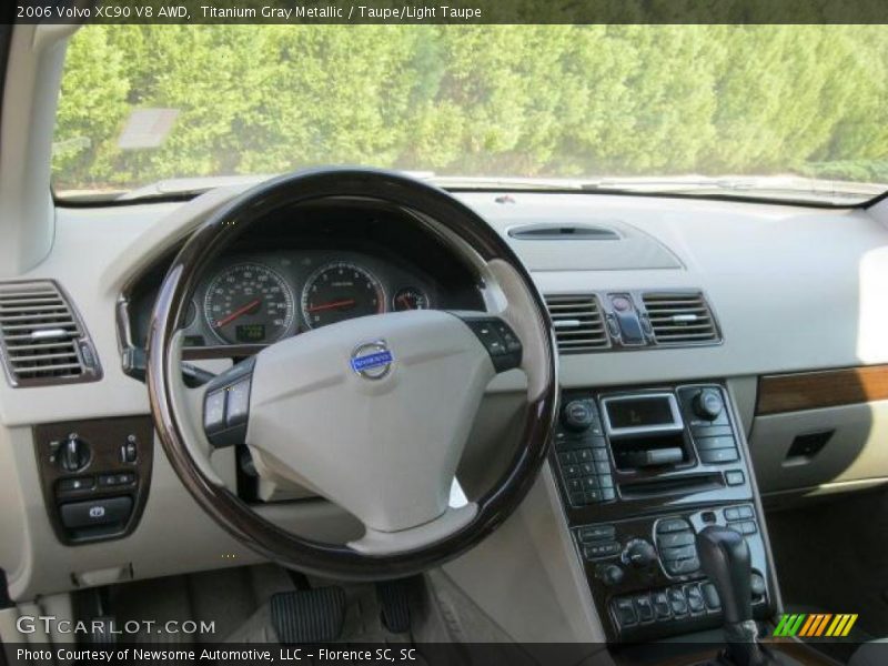 Titanium Gray Metallic / Taupe/Light Taupe 2006 Volvo XC90 V8 AWD